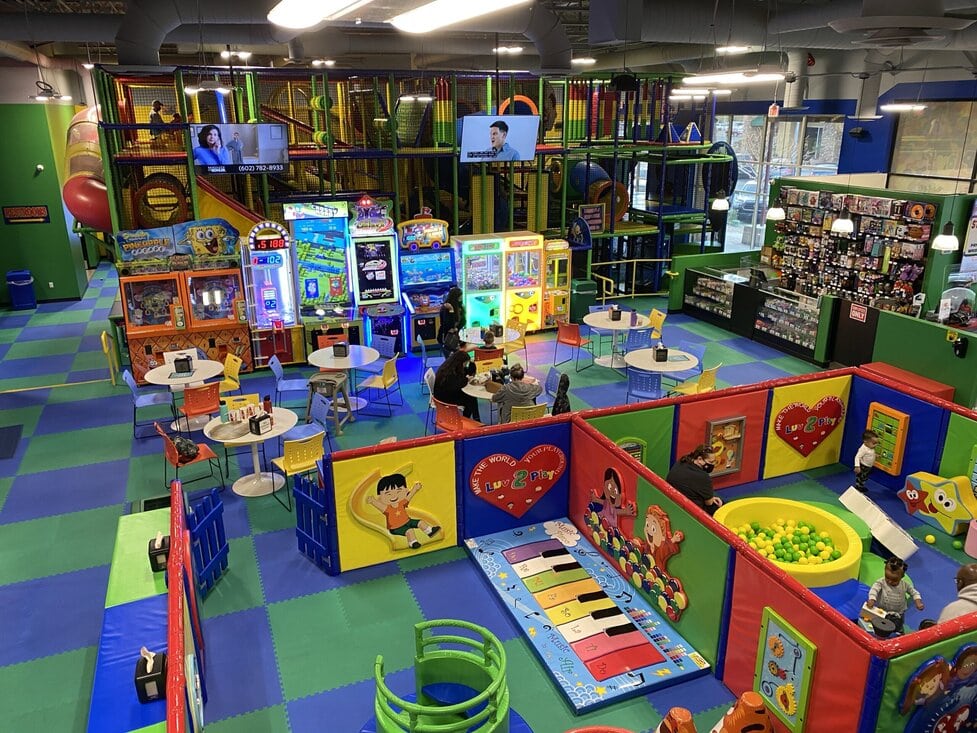 Luv 2 Play Indoor Playground at Norterra - Phoenix With Kids